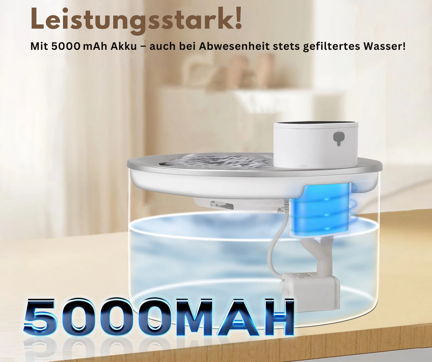 FreshDrop Vita Katzenbrunnen (4L & kabellos)