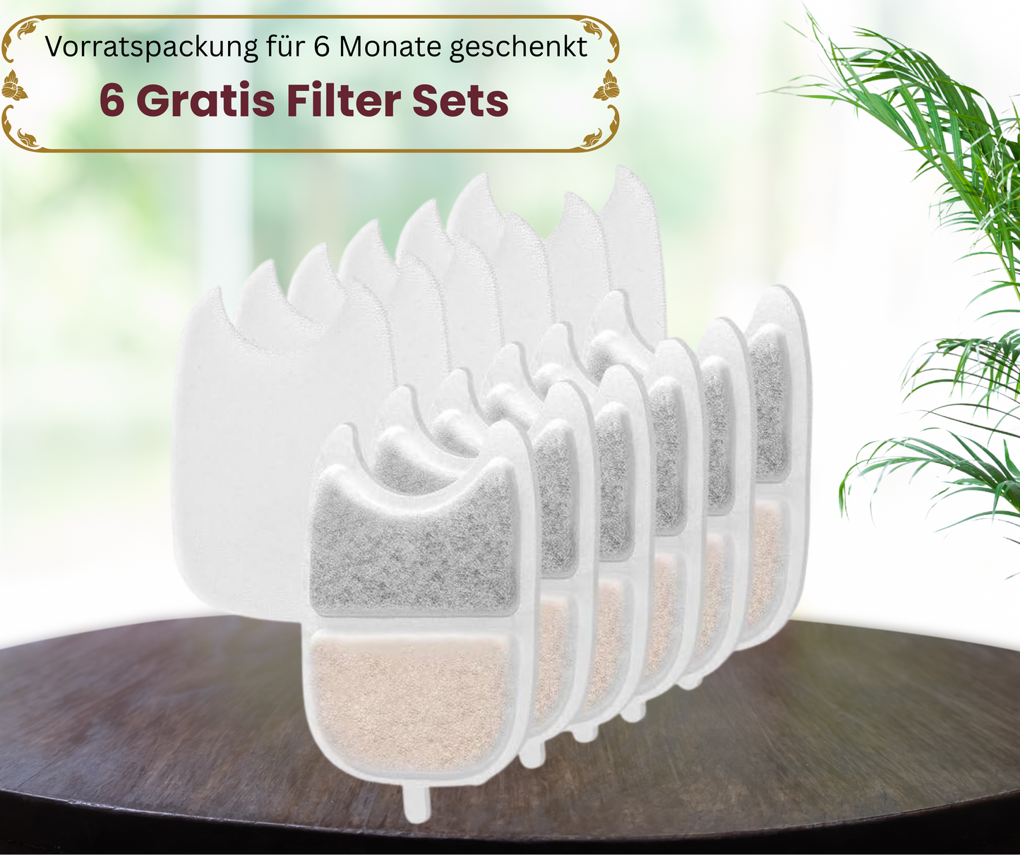 FreshDrop Deluxe Katzenbrunnen (4L & kabellos)