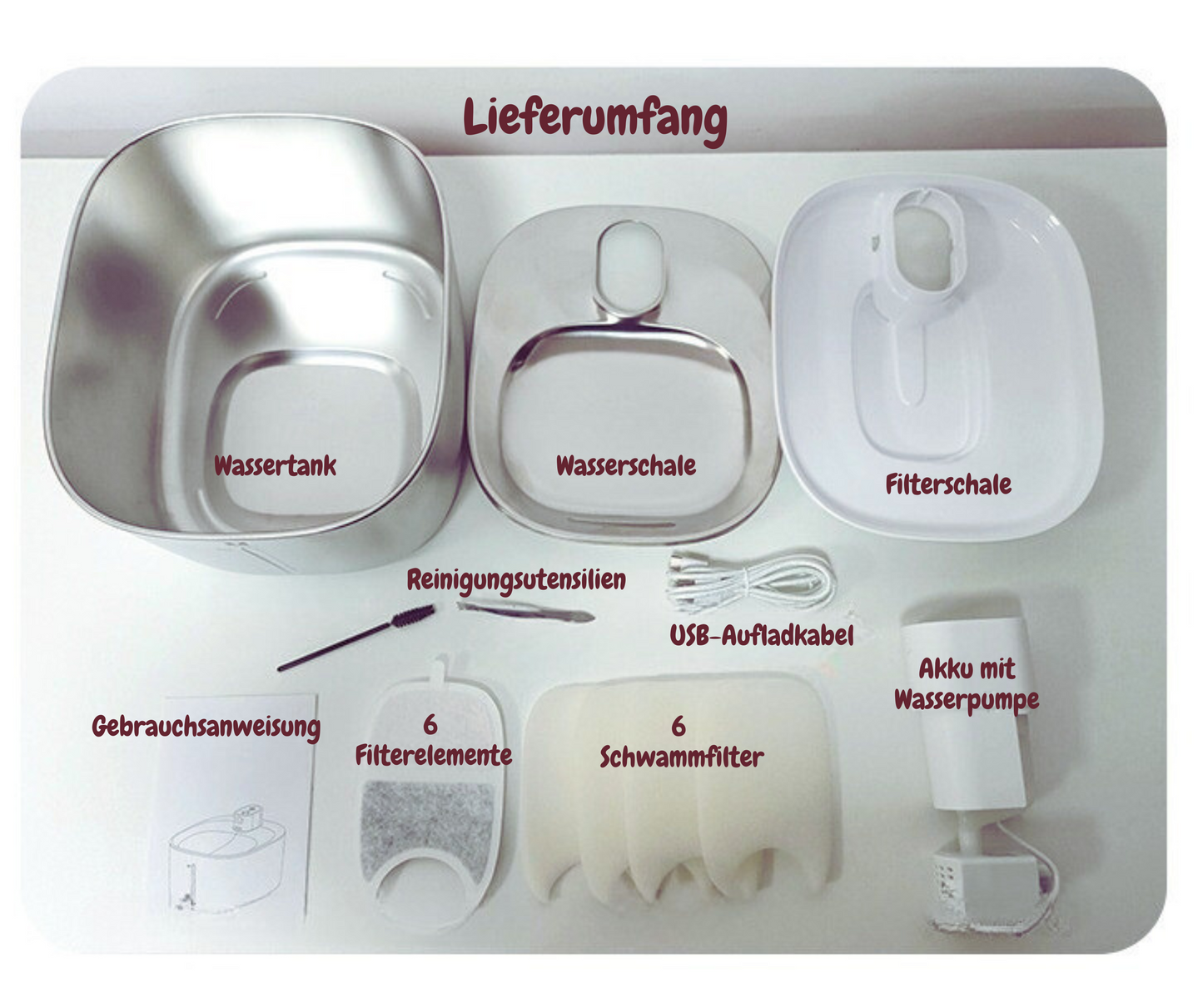 FreshDrop Deluxe Katzenbrunnen (4L & kabellos)