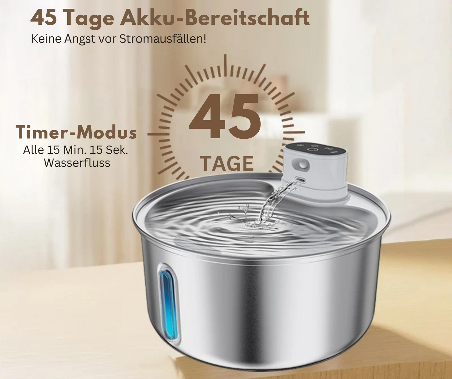 FreshDrop Ultra Hunde- & Katzenbrunnen (5.5L & kabellos)
