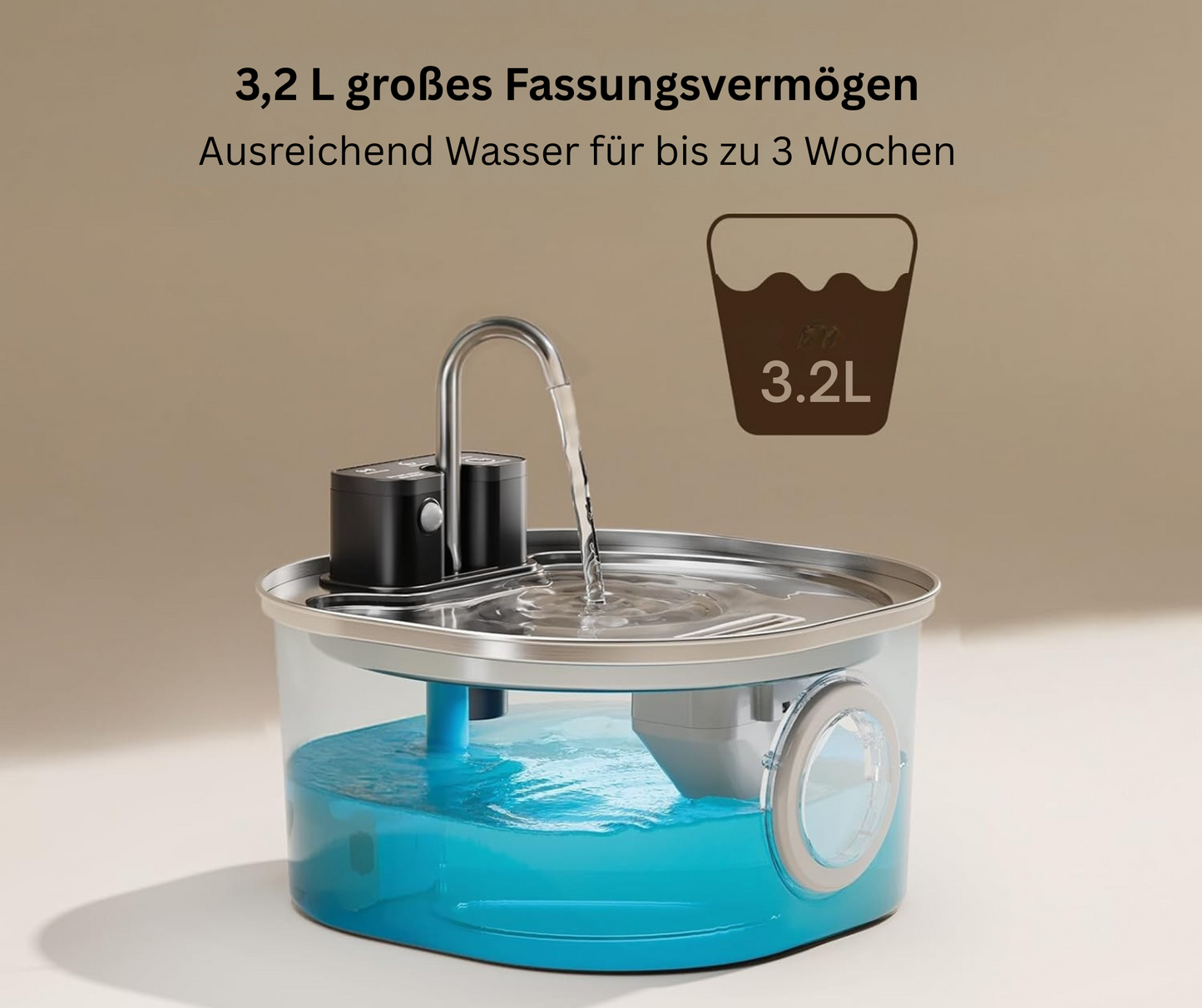 Jahresvorrats-Paket FreshDrop Aqua Katzenbrunnen (3,2L & kabellos)