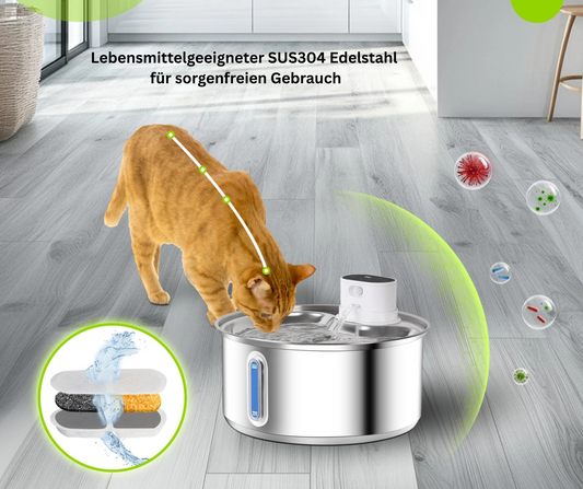 FreshDrop Ultra 4 Ersatzfilter für Hunde- und Katzenbrunnen (5.5L & kabellos)