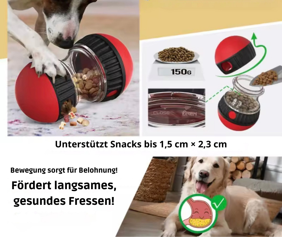 SnackRoller - Interaktiver Snack- & Futterspender für Hunde & Katzen