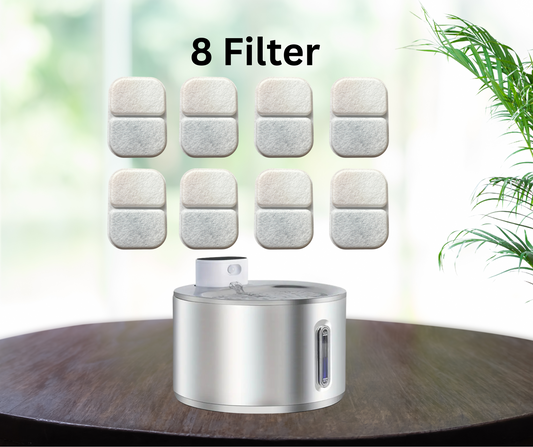 FreshDrop Vita 8 Ersatzfilter für Katzenbrunnen (4L & kabellos)