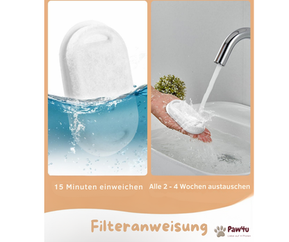 FreshDrop 12 Ersatzfilter für Katzenbrunnen (für 3,2L & 4L)