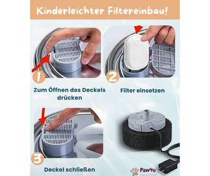 FreshDrop 12 Ersatzfilter für Katzenbrunnen (für 3,2L & 4L)